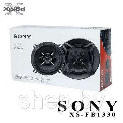 Автомобильные динамики Sony XS-FB1330 13см (5 дюйм.) 240W, Комплект 2 шт., Коаксильная, 3-х полосная - фото 7 - id-p213038393