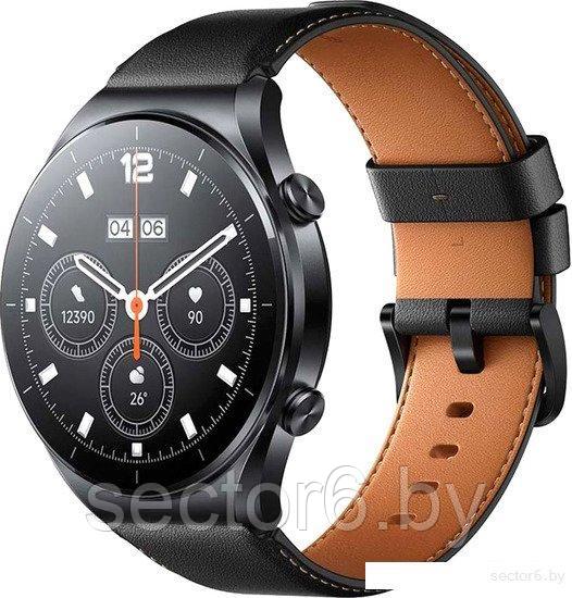 Умные часы Xiaomi Watch S1 (черный/черно-коричневый, международная версия) - фото 1 - id-p213040516