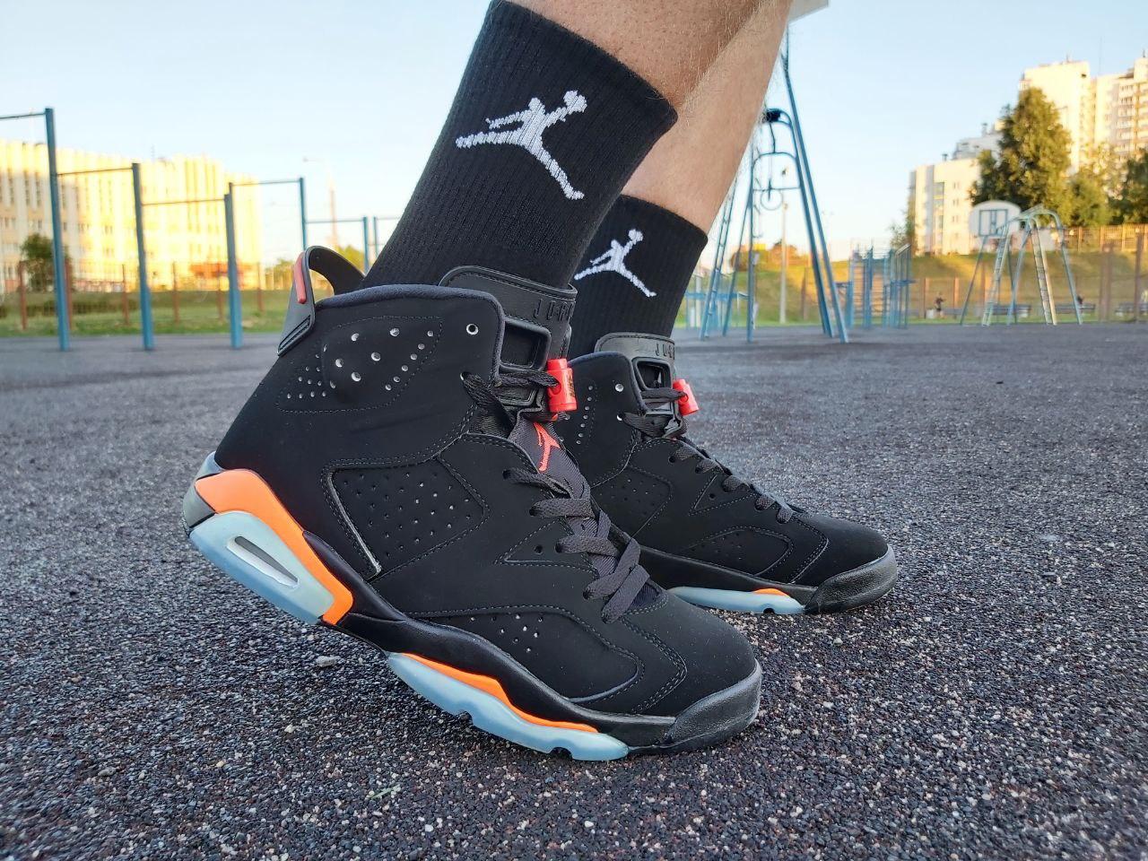 Кроссовки Air Jordan 6 Retro Infrared - фото 9 - id-p213045406