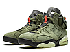 Баскетбольные кроссовки NIKE AIR JORDAN 6 RETRO SP TRAVIS SCOTT, фото 4