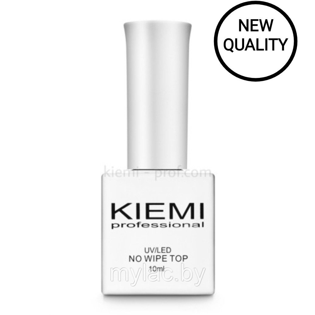 Топ без липкого слоя Kiemi Professional NO WIPE TOP NEW quality, 10 мл.
