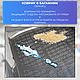 Коврик в багажник Audi A6 C6 универсал 2004-2011 / Ауди А6 С6 (Norplast), фото 4