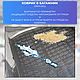 Коврик в багажник Lada Granta универсал 2018-2022 / Лада Гранта (Norplast), фото 3