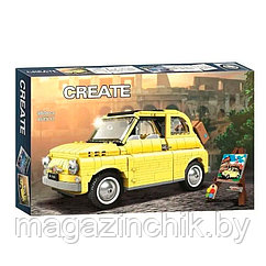 Конструктор Fiat 500 King 21071, 960 дет., Фиат, аналог Лего