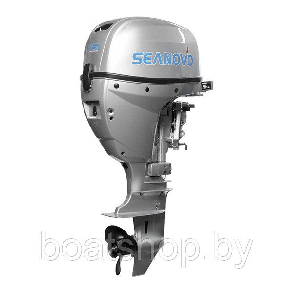 Лодочный 4-х тактный мотор Seanovo SNEF 15 HEL EFI Enduro - фото 2 - id-p213073360