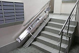 Пандус на лестницу, из нержавеющей стали, фото 2