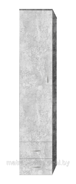 Шкаф-пенал СН-100.01 бетон спаркс лайт/бетон спаркс - фото 2 - id-p174711408
