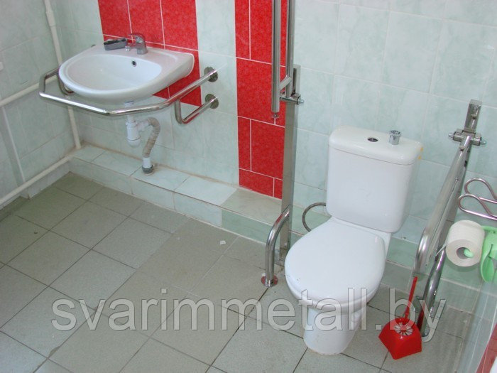 Поручни для ФОЛ и инвалидов, в ванную, под заказ - фото 1 - id-p213073559