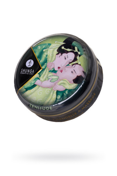 Массажное аромамасло Shunga Zenitude с ароматом зелёного чая, 30 мл - фото 1 - id-p213073565