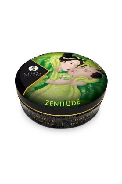 Массажное аромамасло Shunga Zenitude с ароматом зелёного чая, 30 мл - фото 8 - id-p213073565