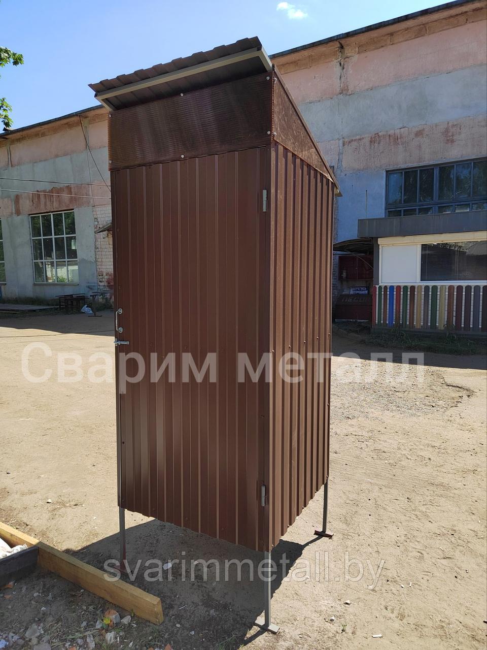 Изготовление дачных туалетов, из металла