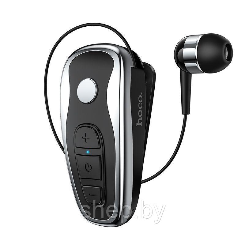 Bluetooth-гарнитура Hoco RT07 цвет: черный (Bluetooth 5.0; 110мАч) - фото 1 - id-p213074174