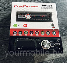 Автомагнитола Pro.Pioneer DH-254 (Bluetooth, USB, micro, AUX, FM, пульт)