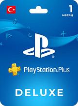 Подписка Playstation Plus Deluxe на 1 месяц Турция