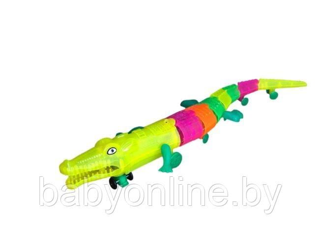 Игрушка Крокодил со звуковыми и световыми эффектами арт BT230047 - фото 1 - id-p213092765