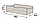 Двуспальная кровать СН-120.03-1400 с ящиком дуб экспрессив песочный/дуб экспрессив бронзовый, фото 5