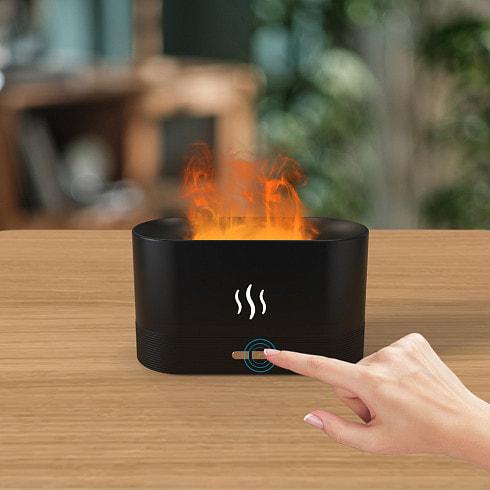 Светодиодный USB увлажнитель-ароматизатор Flame - фото 2 - id-p213113609