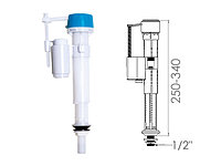 Поплавочный клапан нижней подачи воды, 1/2, пл. резьба, NOVA