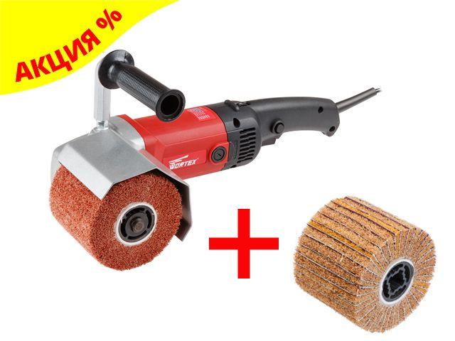 АКЦИЯ! При заказе скидка 13% Щеточная шлифмашина WORTEX WS 1014 S в кор.+АКЦИЯ (скидка на комплект 15%