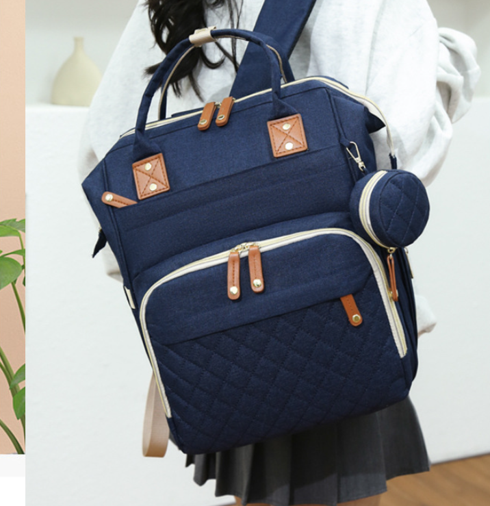 Модный многофункциональный рюкзак с термоотделом, USB и кошелечком Mommy's Urban для мамы и ребенка - фото 5 - id-p213128632