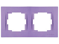 Рамка 2-ая горизонтальная пурпурная, RITA, MUTLUSAN