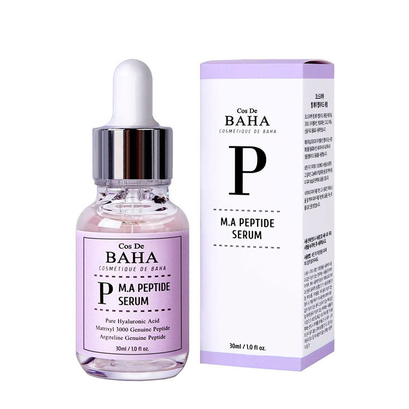 Ыворотка против морщин с пептидным комплексом Cos De Baha Peptide Serum 30мл