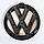 Эмблема Volkswagen Polo Sedan 2011- черная глянцевая (120 мм) 6R0853600A BK1, фото 3