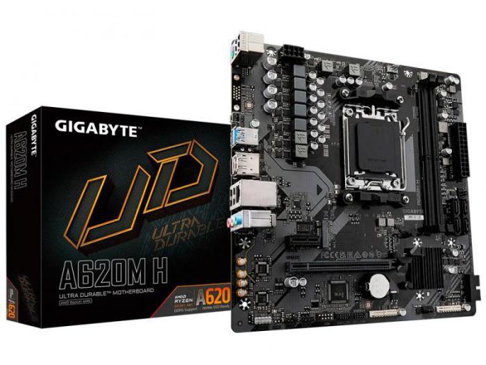 Материнская плата GigaByte A620M H