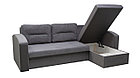 Диван угловой Магнат (ППУ) - Ньютон антрацит (М-Стиль), фото 2