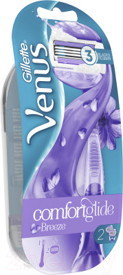 Бритвенный станок Gillette Venus Breeze - фото 4 - id-p213152053