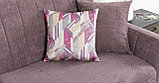 Диван-кровать НАОМИ ТД 481 (приглушенный пурпурный/ ягодный) Нижегородмебель и К, фото 8