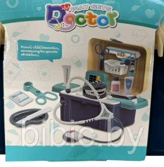 Детский игровой набор доктора в чемоданчике, SD169-276A игрушечный набор врача для детей - фото 2 - id-p213155894