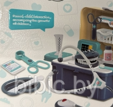 Детский игровой набор доктора в чемоданчике, SD169-276A игрушечный набор врача для детей - фото 3 - id-p213155894