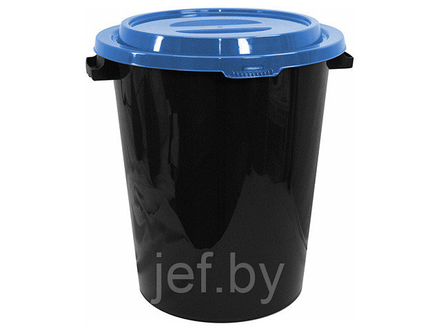 Бак с крышкой 40л (синий) IDEA М2392