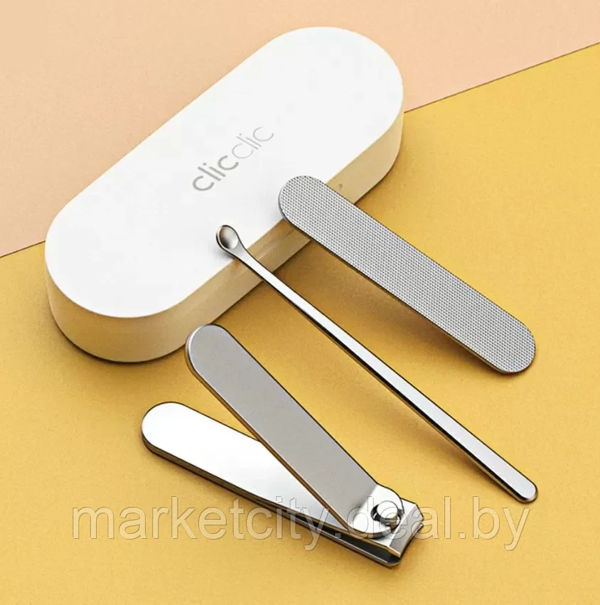 Маникюрный набор Xiaomi HOTO Clicclic Professional Nail Clippers Set White QWZJD001 - фото 1 - id-p213160503
