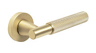 Ручки дверные CEBI SOHO DIAMOND (алмаз) цвет PC35 матовое золото полимер