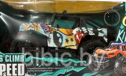 Детская машинка джип на радиоуправлении внедорожник King Car SBY161-8 для мальчиков, игрушка для детей - фото 3 - id-p213162015