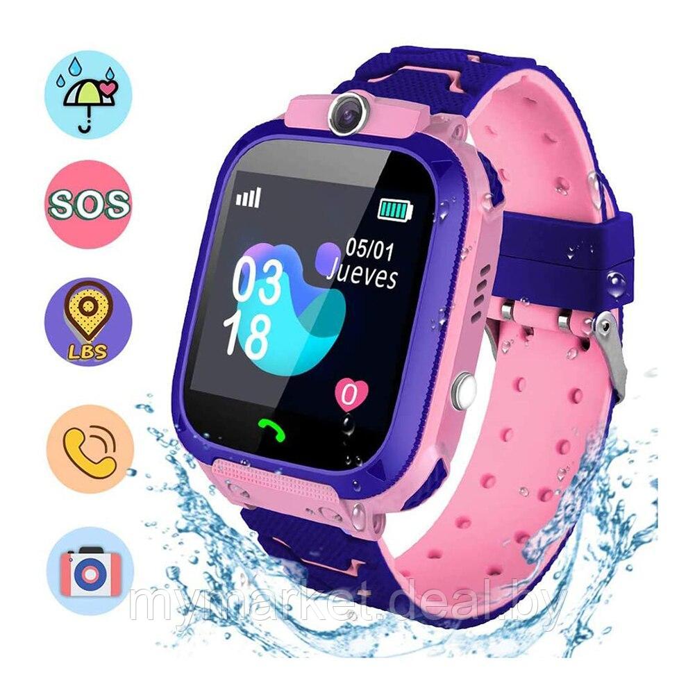 Смарт часы, умные детские с GPS с камерой и SIM картой Smart Baby Watch A28 - фото 2 - id-p213162294