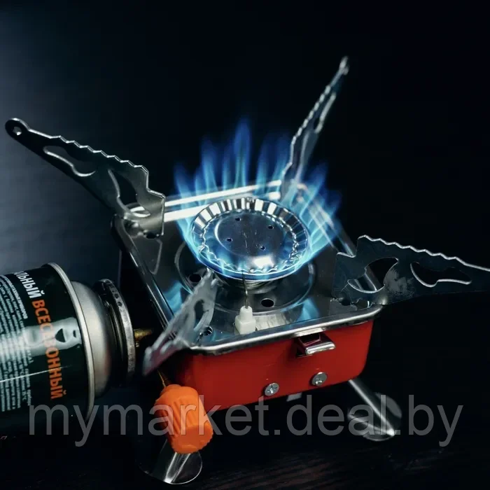 Газовая плита горелка походная туристическая трансформер Kovab K-202 - фото 2 - id-p213162359