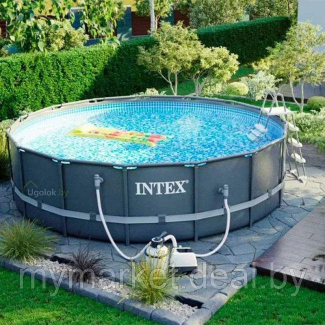 Каркасный бассейн INTEX Ultra XTR 488х122см - фото 3 - id-p213162447