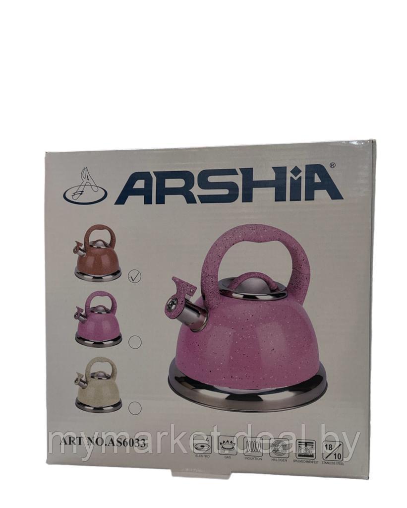 Чайник со свистком из нержавеющей стали 3.5 л Arshia SA-308 - фото 2 - id-p213162469