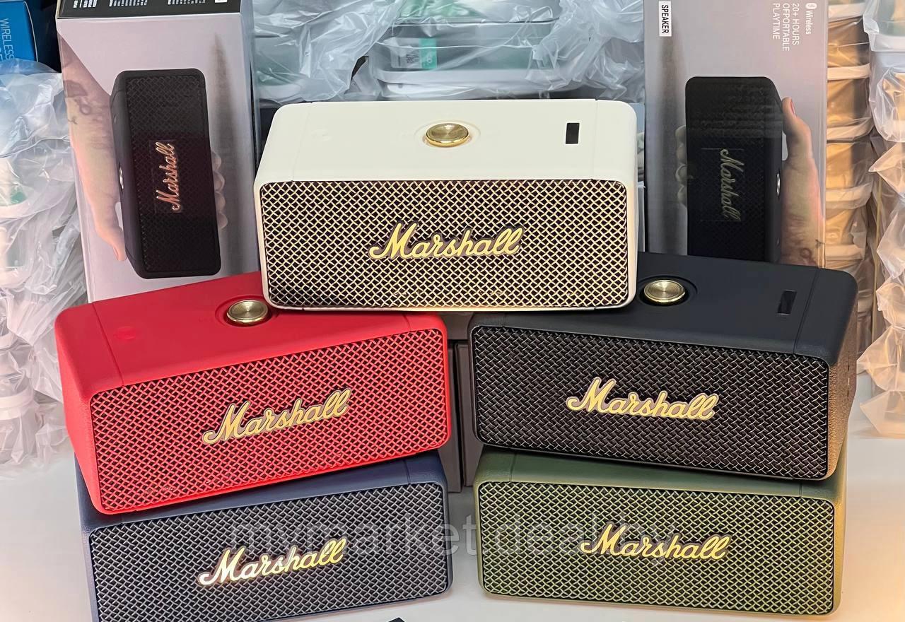 Колонка музыкальная портативная Bluetooth Marshall Emberton (реплика) - фото 2 - id-p213162513