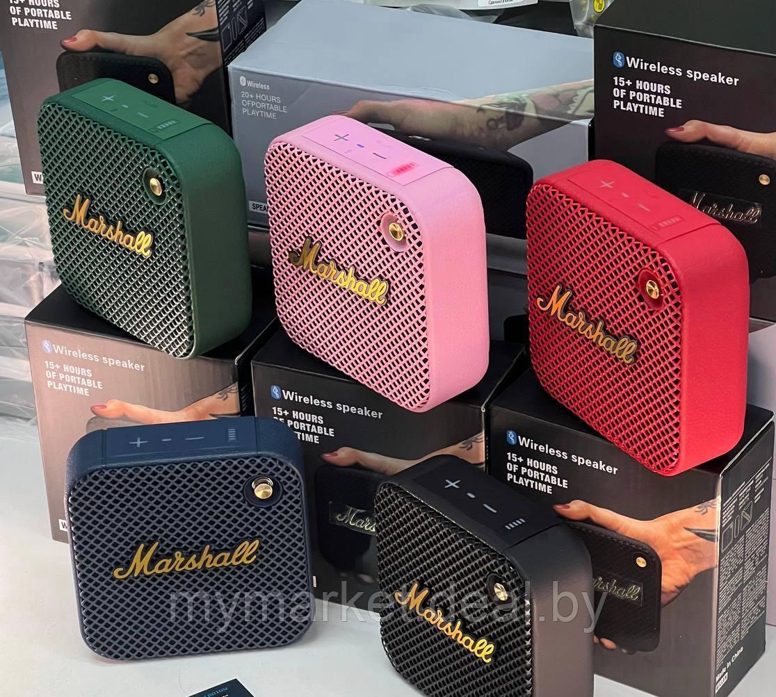 Колонка музыкальная портативная Bluetooth Marshall Mini (реплика) - фото 8 - id-p213162514