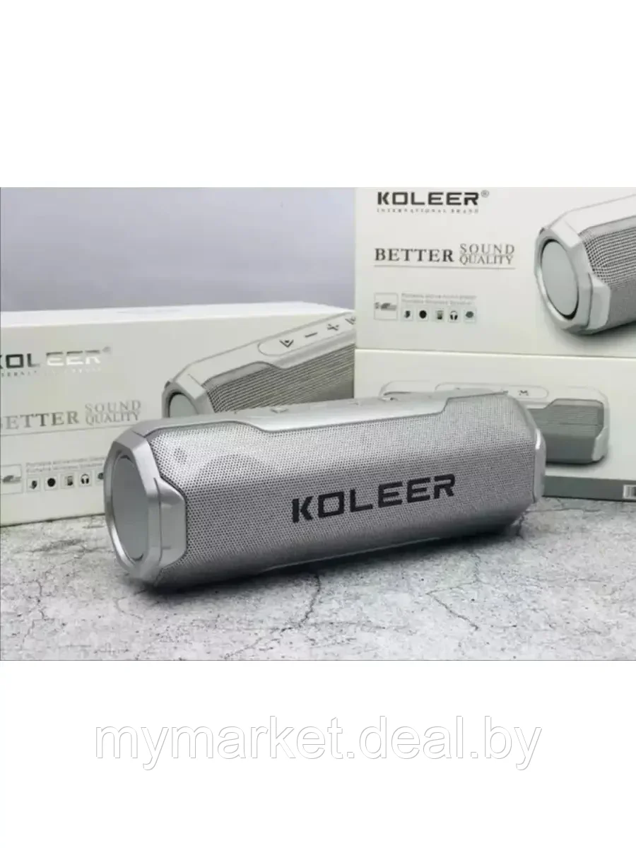 Колонка музыкальная портативная Bluetooth KOLEER S218 - фото 9 - id-p213162522