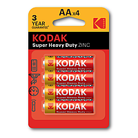 KODAK SUPER HEAVY DUTY ZINC AA R6 4BL