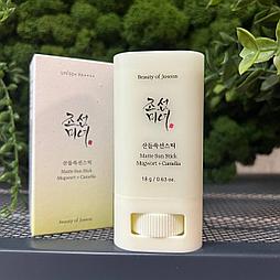 Стик солнцезащитный Beauty of Joseon Matte Sun Stick Mugwort + Camelia 18g SPF50+/PA++++