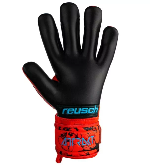 Вратарские перчатки REUSCH Attrakt Grip Evolution Red - фото 3 - id-p211356013