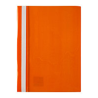 Папка-скоросшиватель А4, с прозрачным верхом Axent 1317-28, полипропилен, оранжевый
