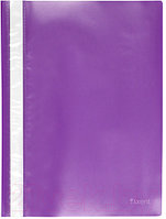 Папка-скоросшиватель А4, с прозрачным верхом Axent 1317-29, полипропилен, фиолетовый