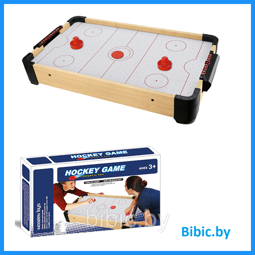 Детская настольная игра Аэрохоккей A0026 настольный мини хоккей Hockey Game для детей и взрослых - фото 1 - id-p213173780